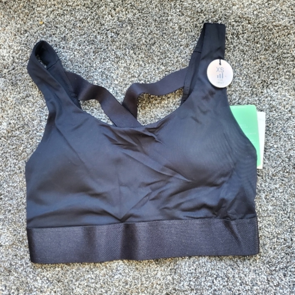 Black Forever 21 Sports Bra